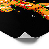 Out Here Looking Like A Snack Funny Boujee Xmas Gi ポスター (角)