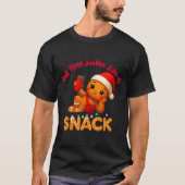 Out Here Looking Like A Snack Funny Xmas Light Gin Tシャツ (正面)
