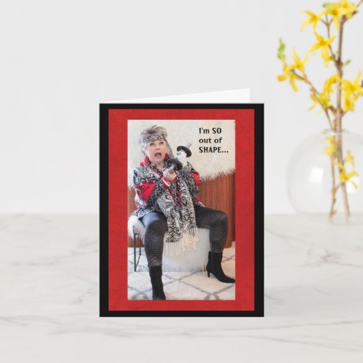 Out of 走 Shape, for your life Card カード (黄色い花)