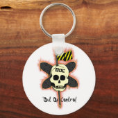 'Out Of Control' - Pyro Keychain キーホルダー (正面)