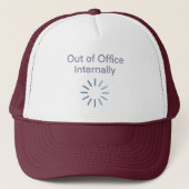 Out of Office Internally – Mindful Slow Mode Hat キャップ (正面)
