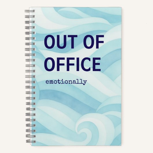 Out of Office Notebook | Coastal Journal ノートブック (正面)