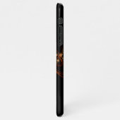 Out of the Dark抽象芸術アート光沢 iPhoneケース (左側)