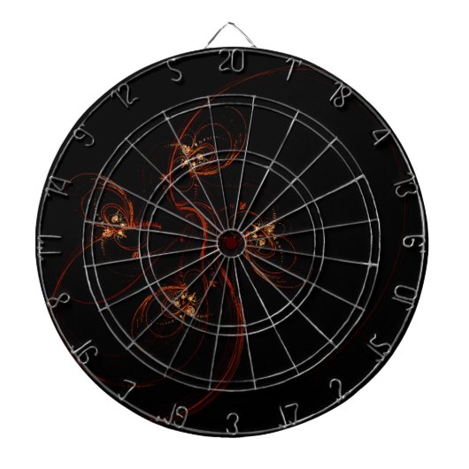 Out of the Dark抽象芸術 ダーツボード (正面)