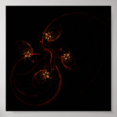 Out of the Dark抽象芸術 ポスター (正面)