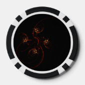 Out of the Dark抽象芸術 ポーカーチップ (裏面)