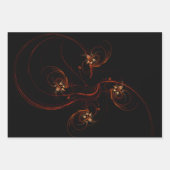 Out of the Dark抽象芸術 ラッピングペーパーシート (正面2)