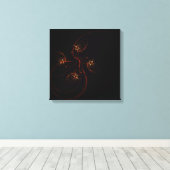 Out of the Dark Art Quad Canvas Print キャンバスプリント (インサイチュ (ウッドフロア))