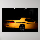 Out of the Hive - Dodge Challenger SRT8 Yellow Jac ポスター (正面)