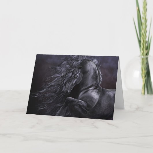 Out of the Night Greeting Card カード (正面)