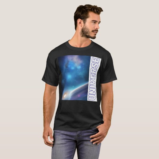 Out Of The World - Universe Graphics 14 Tシャツ (正面フル)