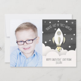 Out Of This World写真宇宙教室バレンタイン カード