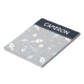 Out of This World宇宙パターン ノートパッド (回転)