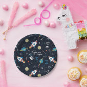 Out of This World宇宙パターン ペーパープレート (パーティー)