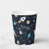 Out of This World宇宙パターン 紙コップ (左)