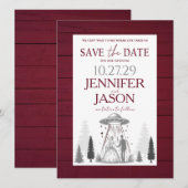 Out of this World セーブザデート (正面/裏面)