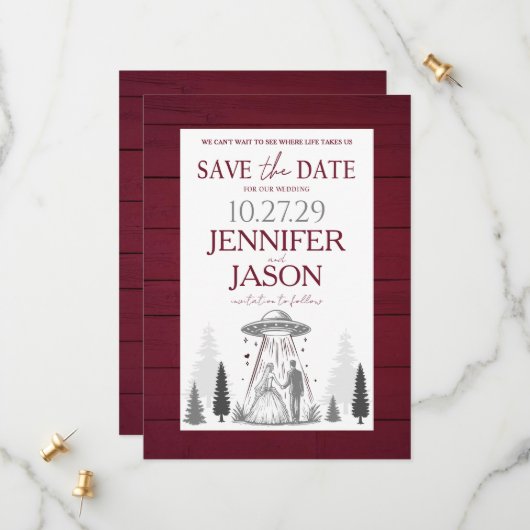 Out of this World セーブザデート (正面/裏面インサイチュ)