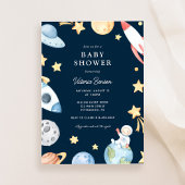 Out of this World Baby Showerへの招待 招待状