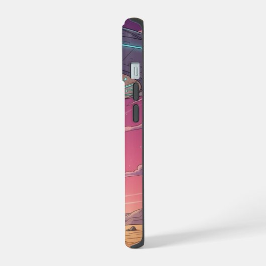 Out of This World Beam iPhone 15ケース (左側面)