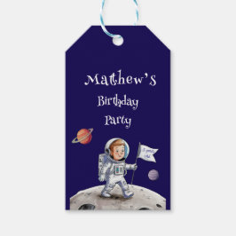 Out-Of-This-World Birthday Party -テーマありがとう ギフトタグ