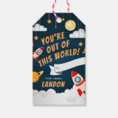 Out of This World Classroomバレンタイン・デー ギフトタグ (正面)