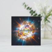 Out Of This World Cosmic Space 招待状 (スタンド正面)