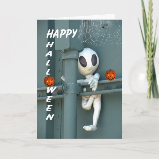Out of this World Halloween Card カード (正面)