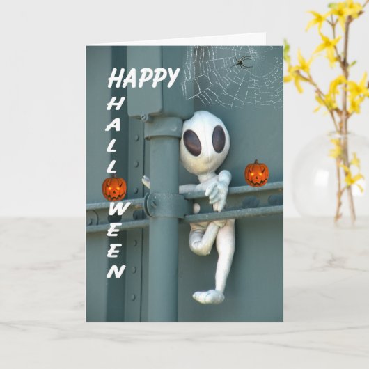 Out of this World Halloween Card カード (黄色い花)