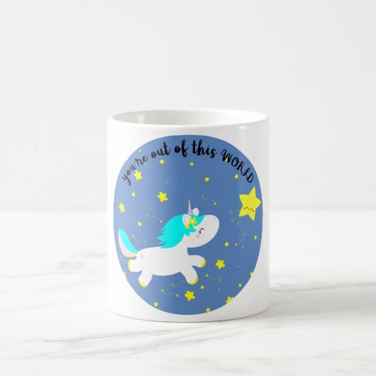 OUT OF THIS WORLD - MUG コーヒーマグカップ (中央)