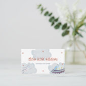 Out of this World Outer Spaceパーティー食品ラベル プレイスカード (スタンド正面)