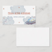 Out of this World Outer Spaceパーティー食品ラベル プレイスカード (正面/裏面)