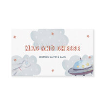 Out of this World Outer Spaceパーティー食品ラベル