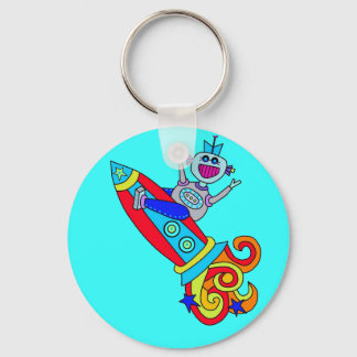 Out of this World Robot キーホルダー