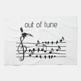 Out of Tune,トゥーカンの歌の鳥に参加 キッチンタオル