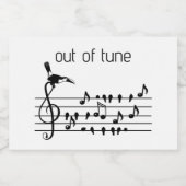 Out of Tune，トゥーカンの歌の鳥に参加 フードラベル (シングルラベル)