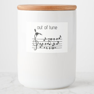 Out of Tune,トゥーカンの歌の鳥に参加 フードラベル