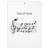 Out of Tune Flamingoの歌の鳥に参加 クリップボード (裏面)