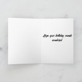 Out of Tune Petunia Greeting Card シーズンカード (内部)