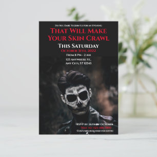 Out of your Screamハローウィンパーティ招待状 招待状