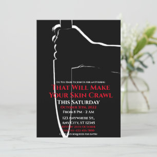 Out of your Screamハローウィンパーティ招待状 招待状