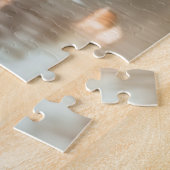 Out playing with my Teddy Bear ジグソーパズル (側面)