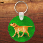 Out Walking the Dog キーホルダー (裏面)