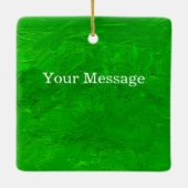 Out Walking the Dog セラミックオーナメント (裏面)