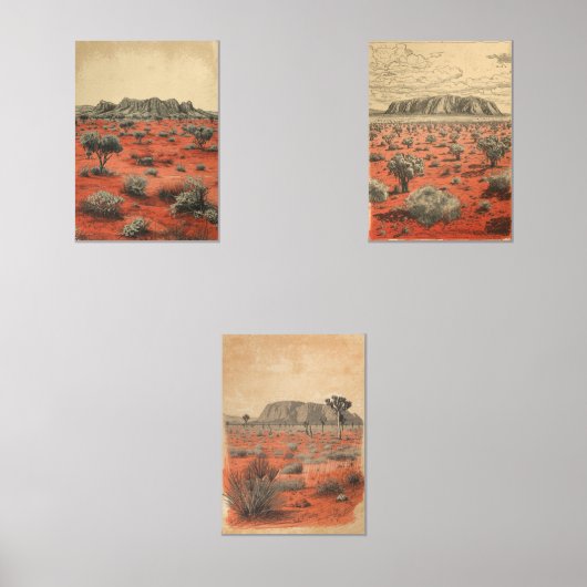 Outback Odyssey – Retro Australian Desert Travel  (正面)