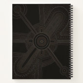 Outback Survivor: Common Emu Bush Botanical ノートブック (裏面)