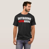 OUTBOUND BLOODHOUND  Funny call center and sales  Tシャツ (正面フル)