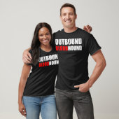 OUTBOUND BLOODHOUND  Funny call center and sales  Tシャツ (ユニセックス)
