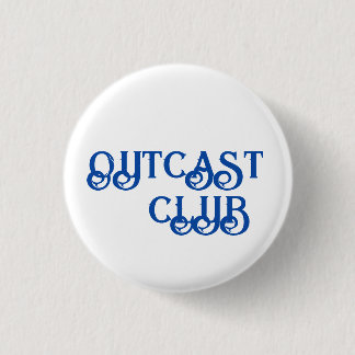 「OUTCAST CLUB」ボタン – 小さくて味わい深い 缶バッジ