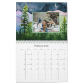 Outdoor Adventure Photo Calendar 2026 Family カレンダー (2月 2026)