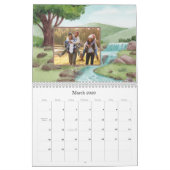 Outdoor Adventure Photo Calendar 2026 Family カレンダー (3月 2026)